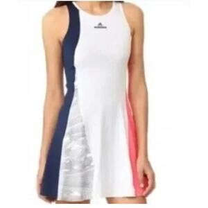 Adidas by Stella McCartney Barricade Racerback Tennis Dress in Multi Color L